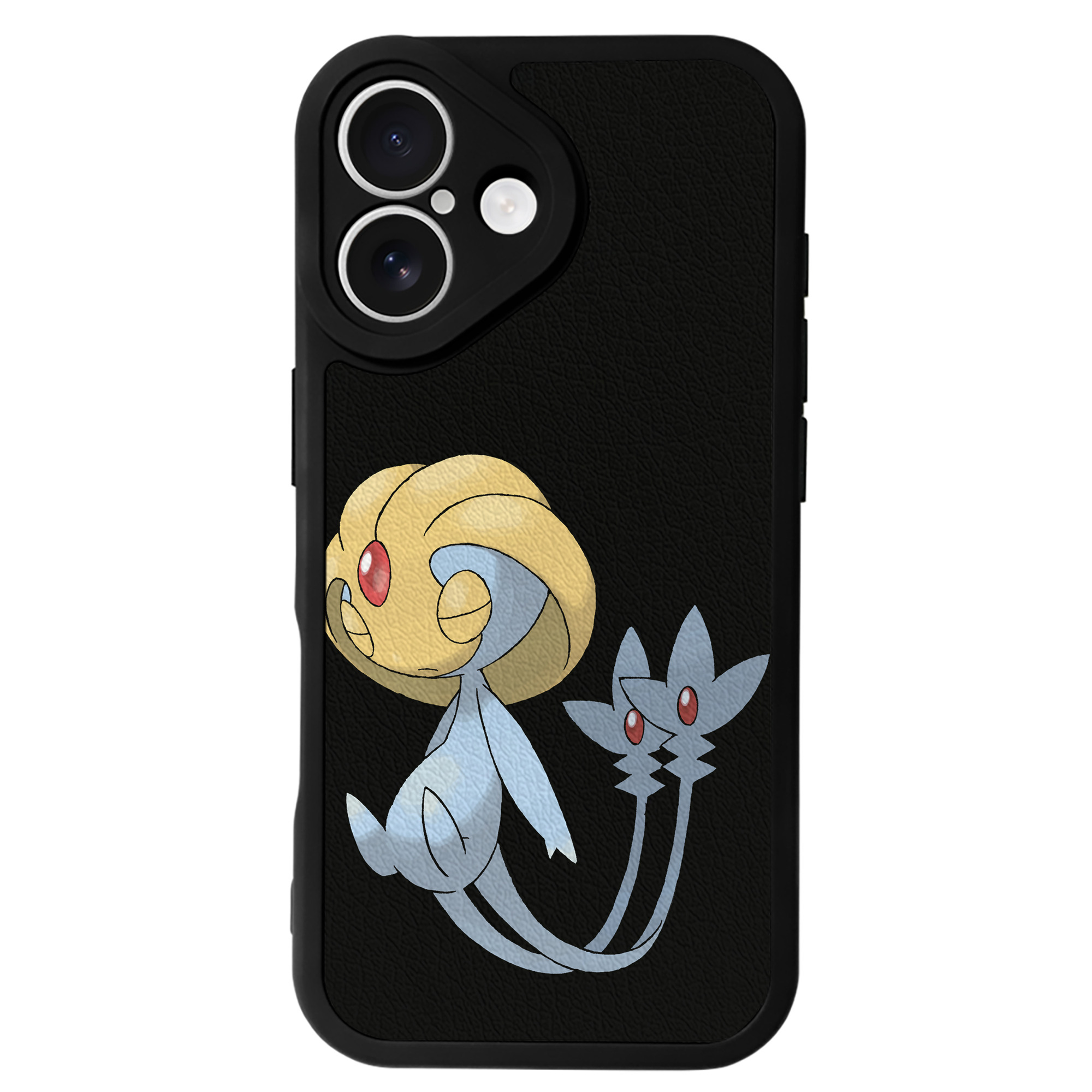 （画像用） ポケットモンスター Pokémon 【iPhone 16シリーズ対応】シリコンスマホケース（レザー調） 材質：シリコン